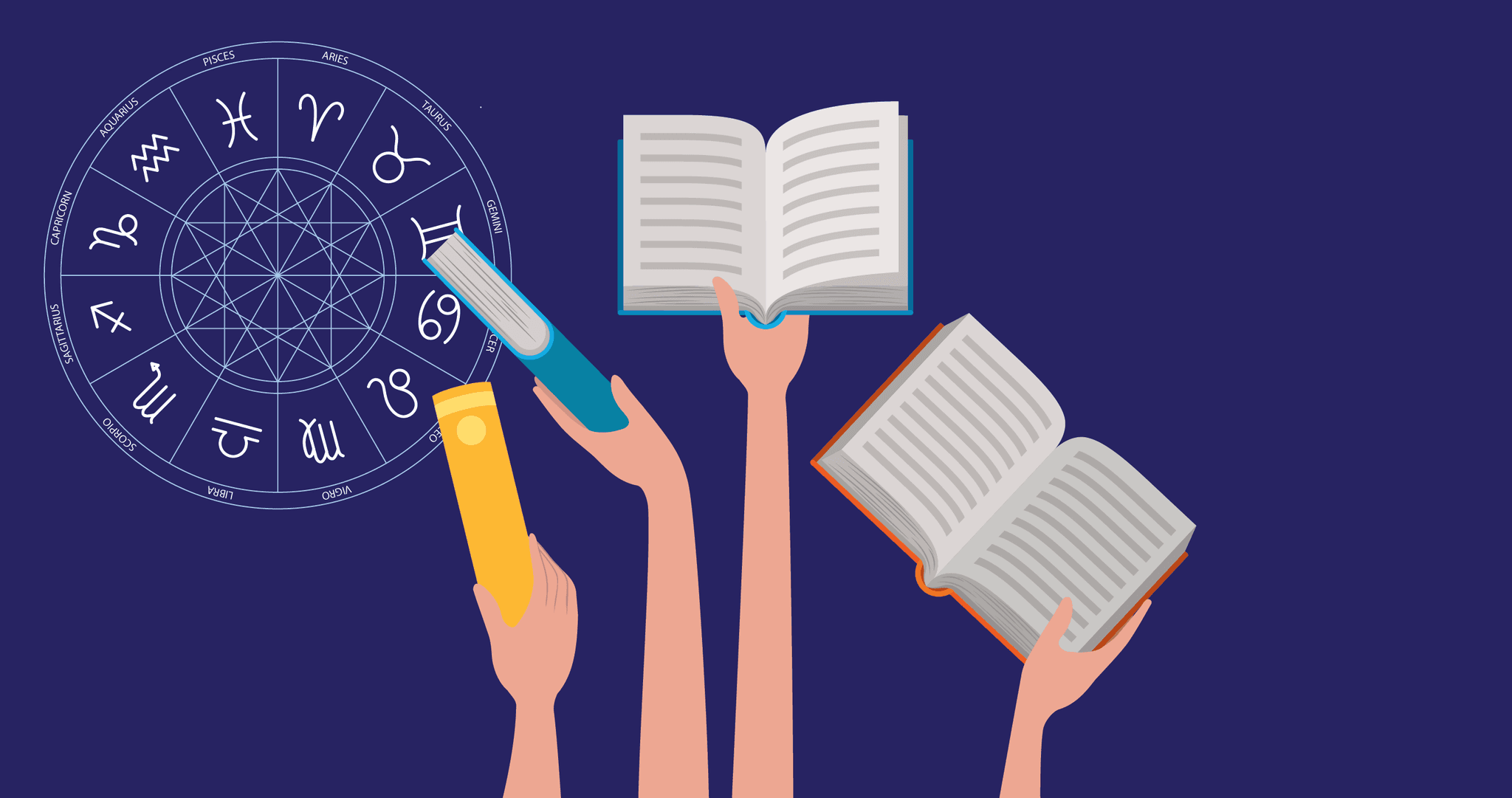 Reading Guide Based on Your Zodiac Sign: Which Book Is Yours?