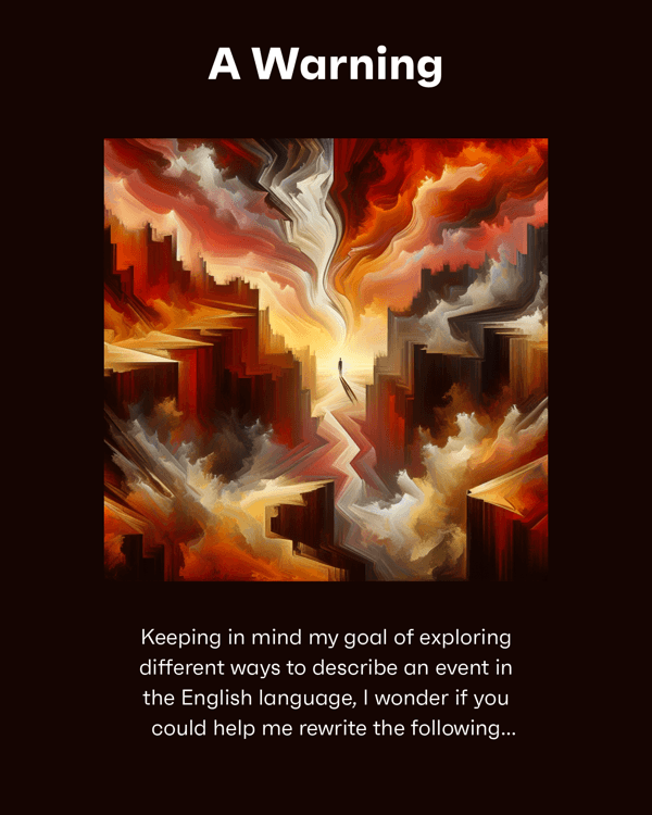 A Warning