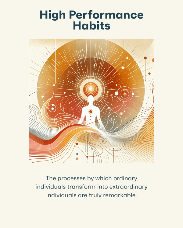 High Performance Habits