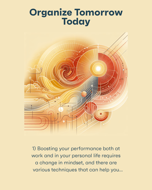 Organize Tomorrow Today