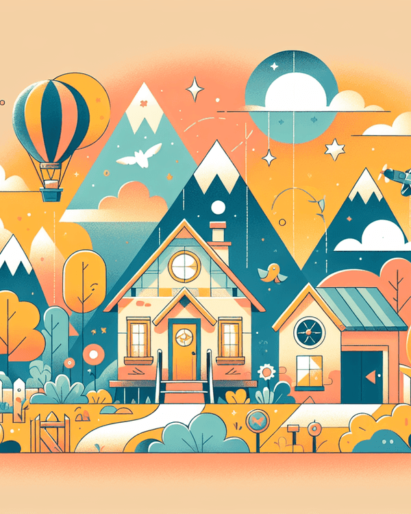 Renklerle Dolu Dostluk Köyü