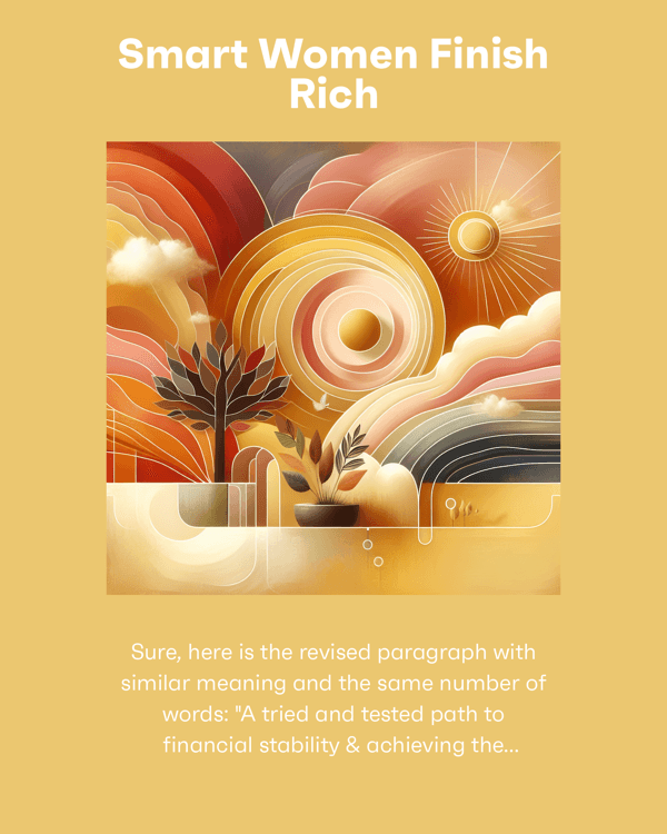 Smart Women Finish Rich