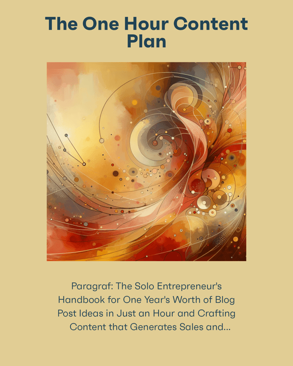 The One Hour Content Plan