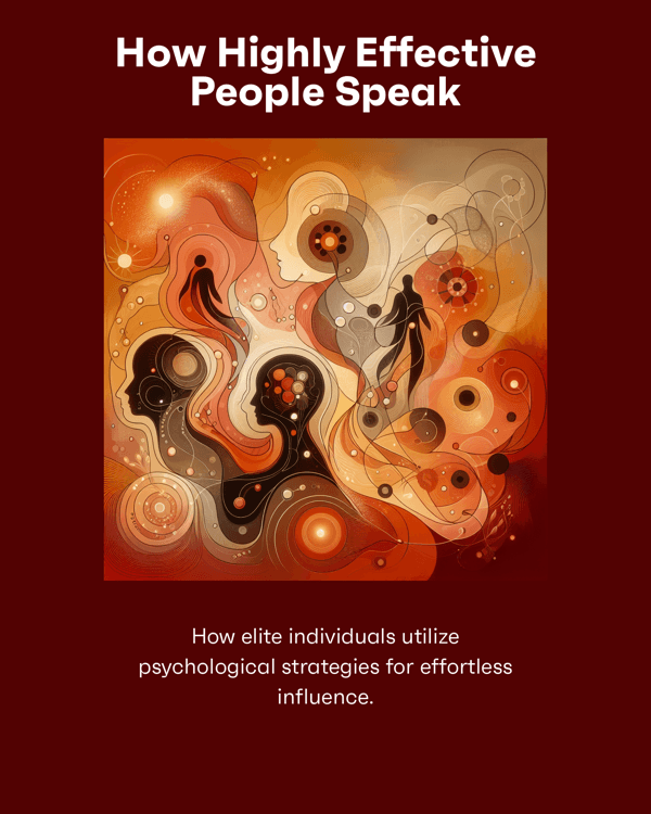 How Highly Effective People Speak How Highly Effective People Speak