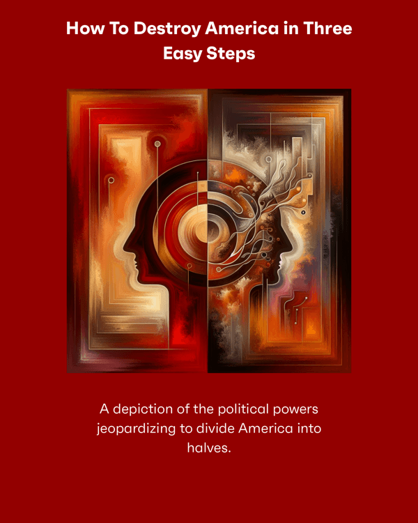 How To Destroy America in Three Easy Steps