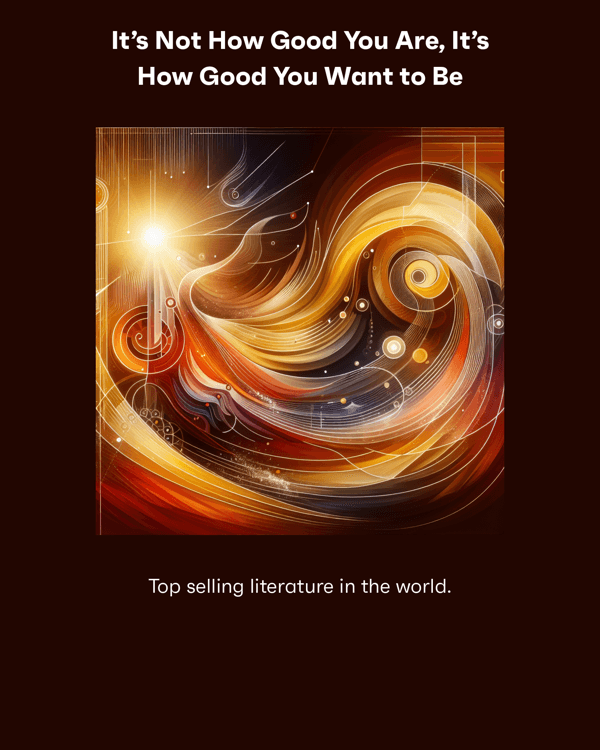 It’s Not How Good You Are, It’s How Good You Want to Be