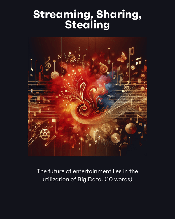 Streaming, Sharing, Stealing Streaming, Sharing, Stealing