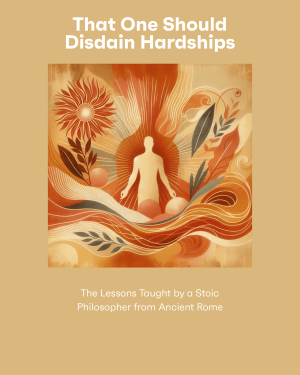 That One Should Disdain Hardships