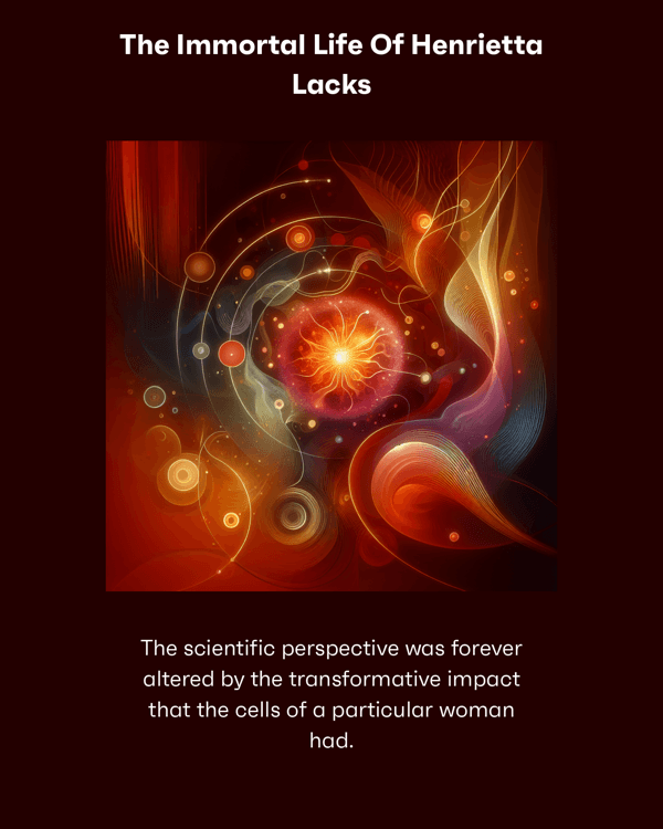 The Immortal Life Of Henrietta Lacks