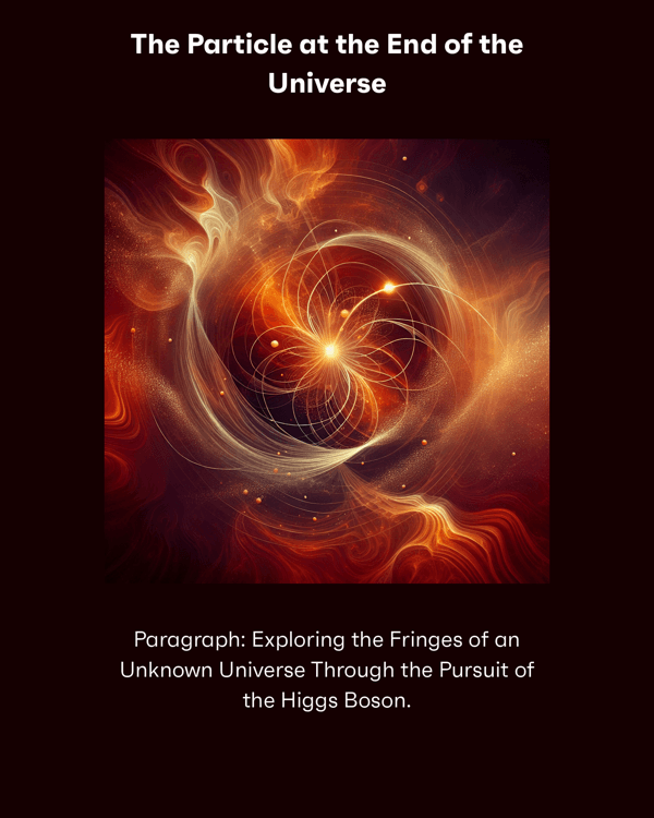 The Particle at the End of the Universe The Particle at the End of the Universe