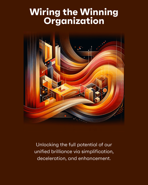 Wiring the Winning Organization
